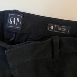 Gap Black Slim Fit Ankle Pant Size 6